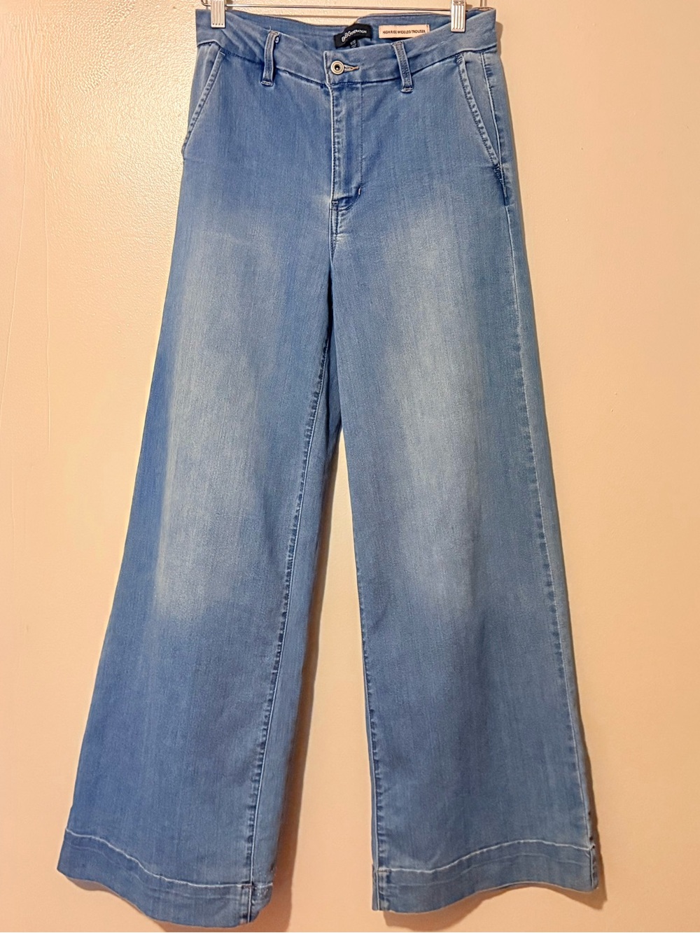 BCBGeneration Light Blue Wide Leg Jeans